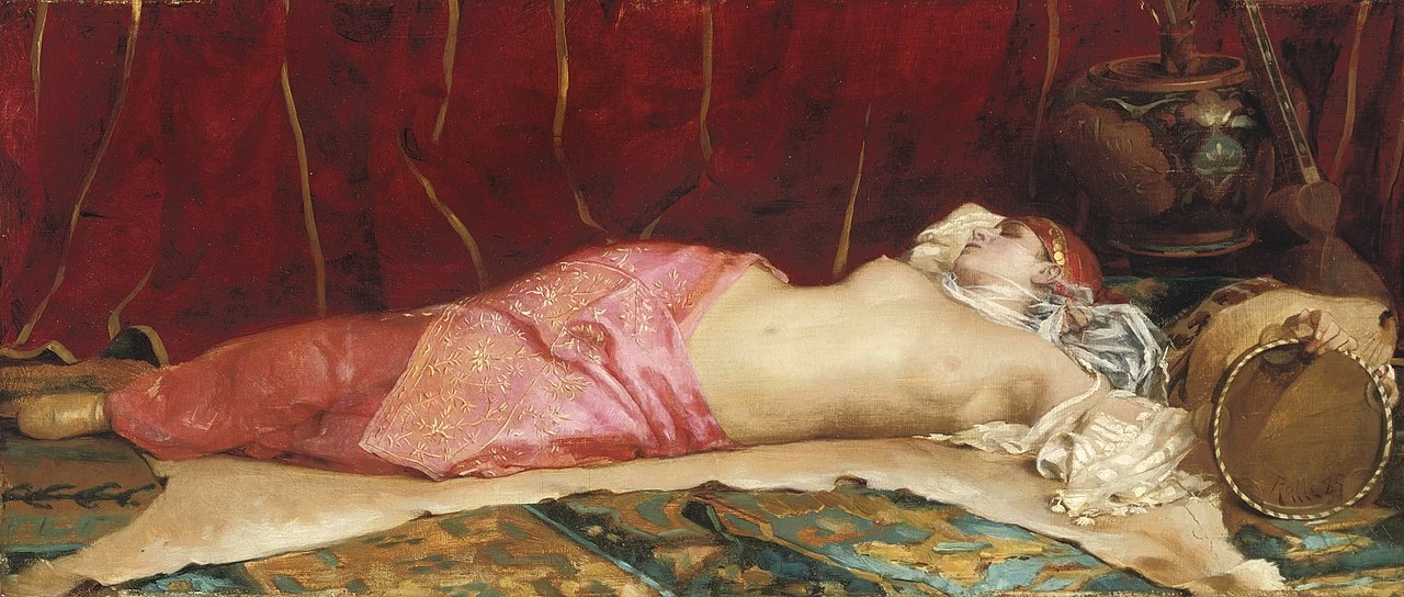 Theodoros Rallis - La concubina addormentata